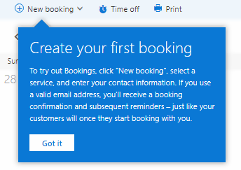 Microsoft Bookings 3