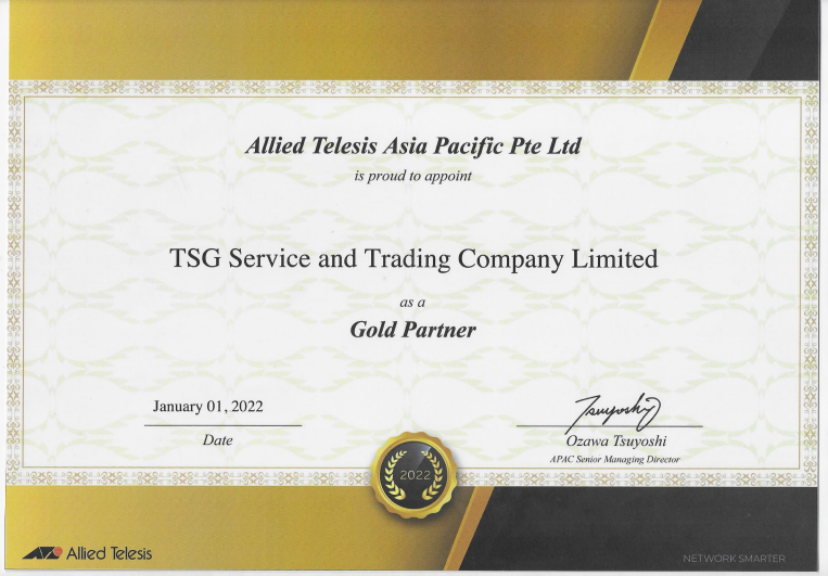 Allied Telesis Gold Partner